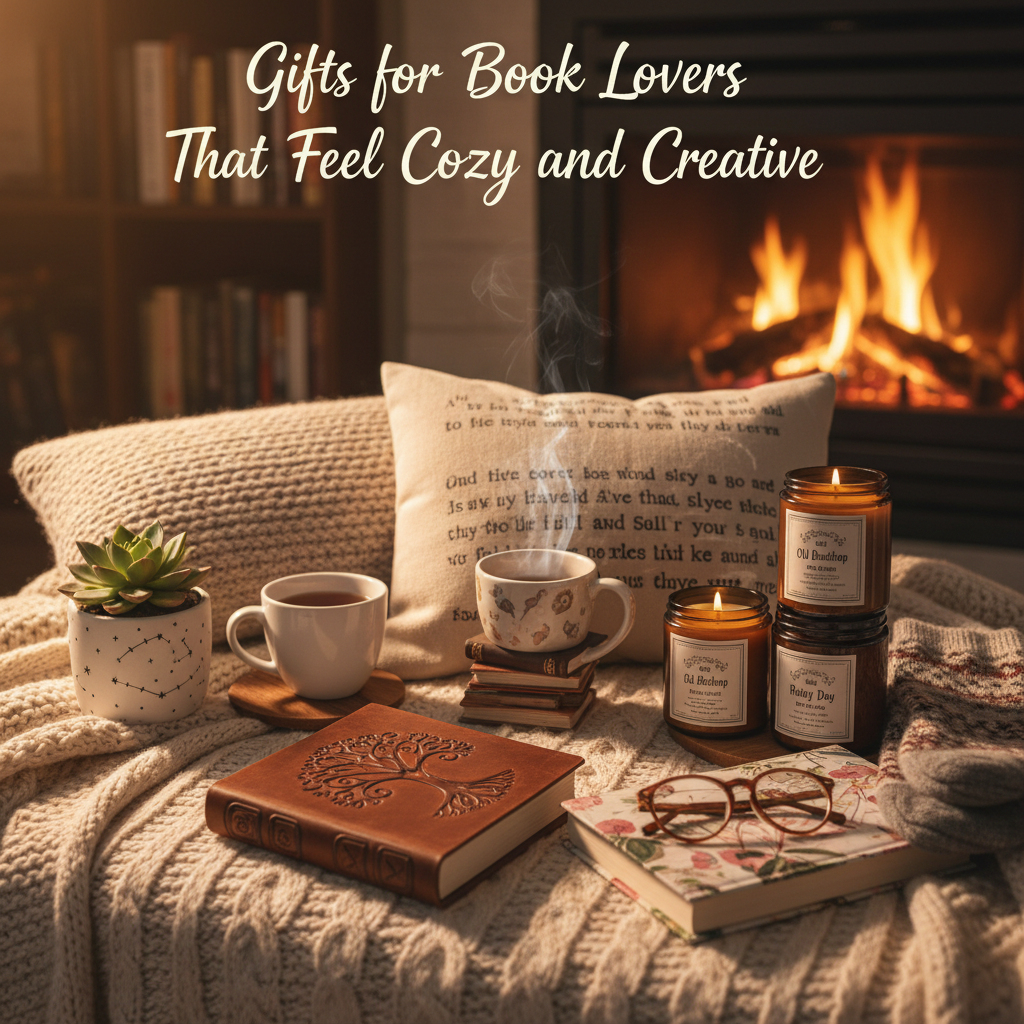 Gifts for Book Lovers That Feel Cozy and Creative