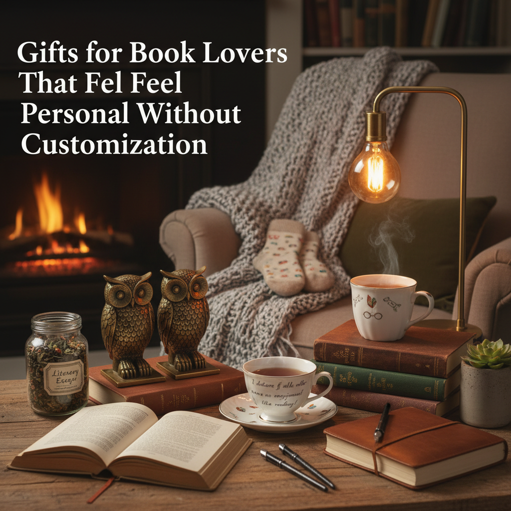 Gifts for Book Lovers That Feel Personal Without Customization