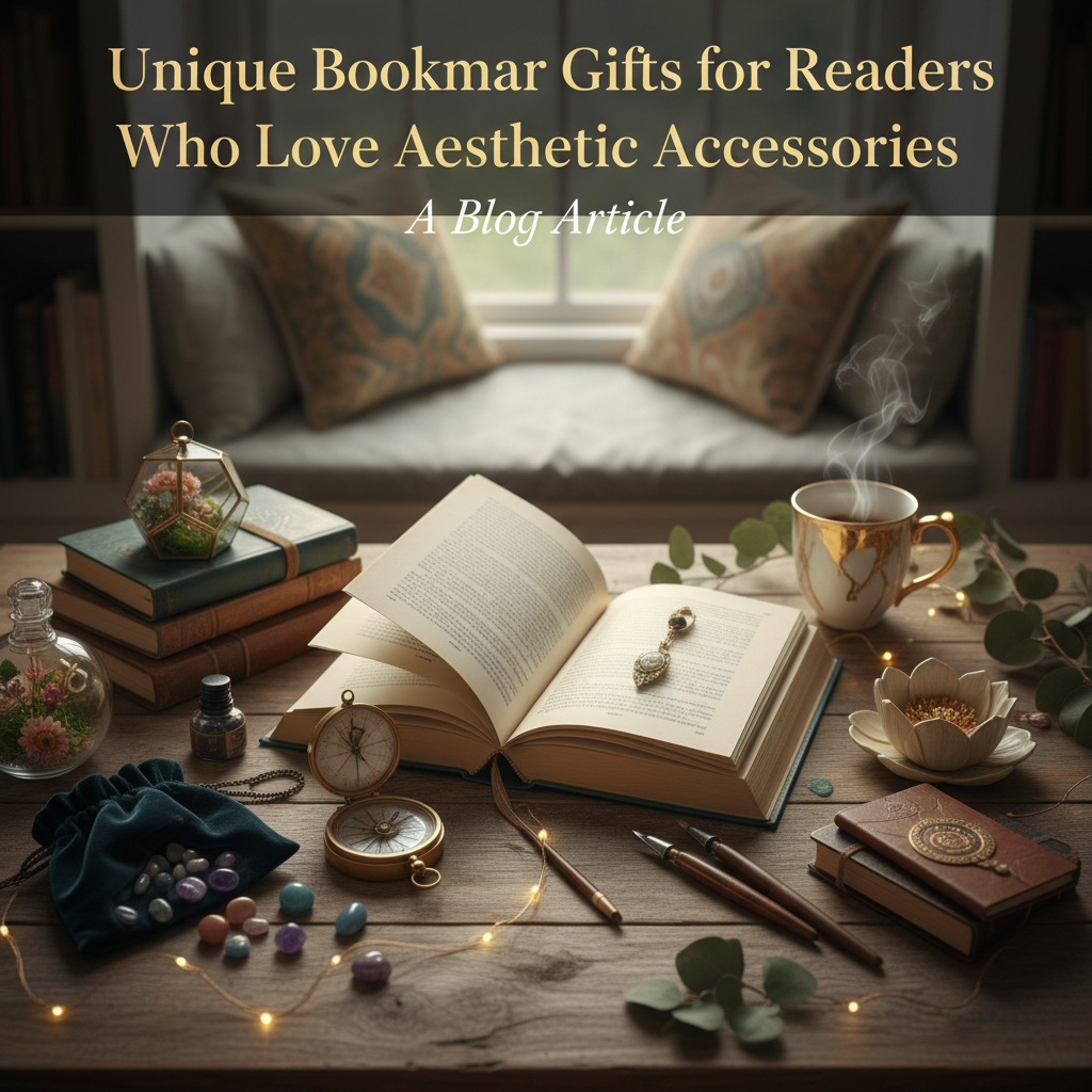 Unique Bookmark Gifts for Readers Who Love Aesthetic Accessories