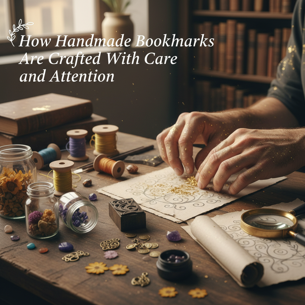 How Handmade Bookmarks Are Crafted With Care and Attention