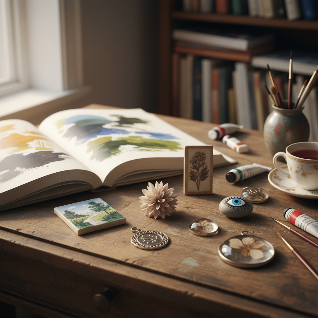 Art Bookmarks That Feel Like Small Works of Art