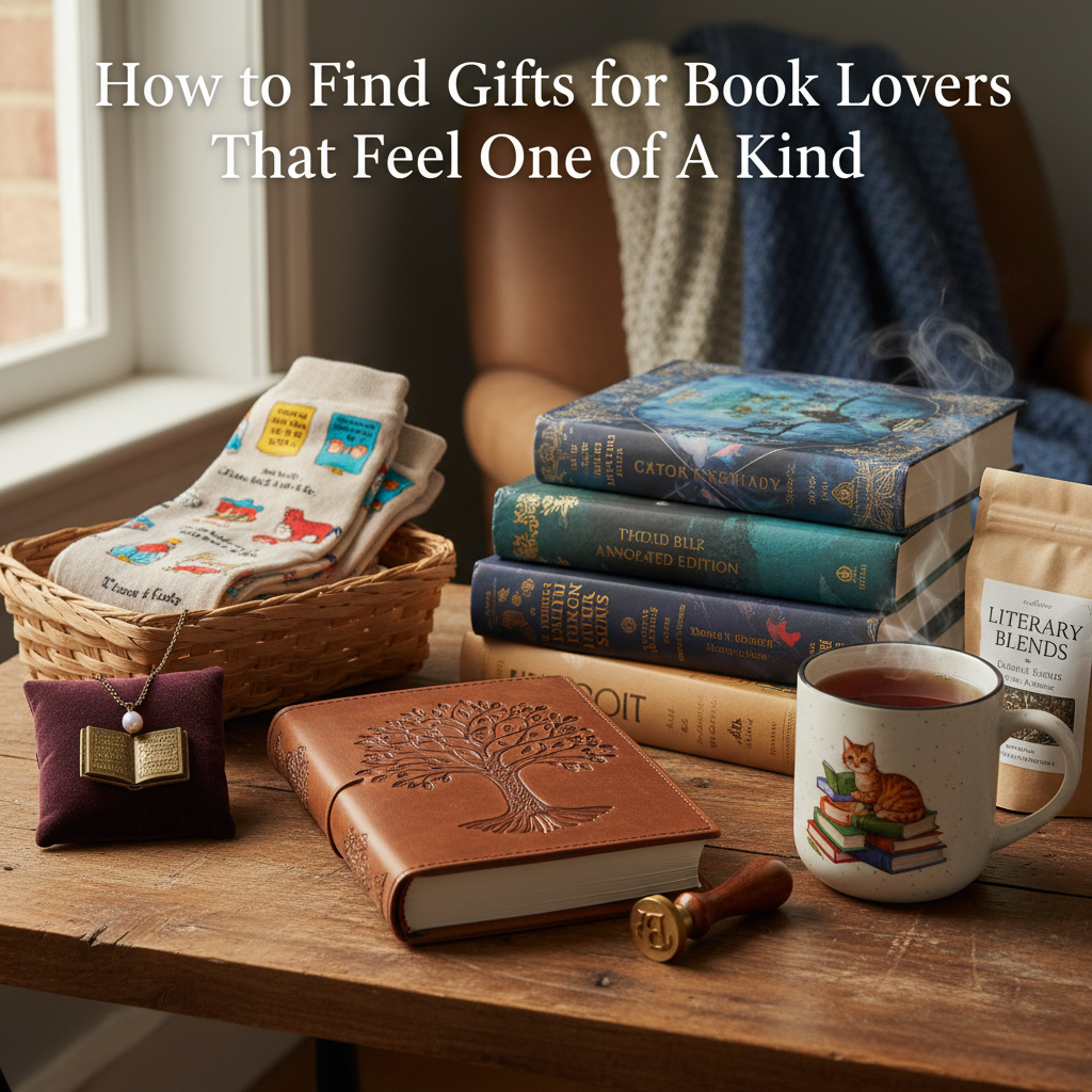 How to Find Gifts for Book Lovers That Feel One of a Kind