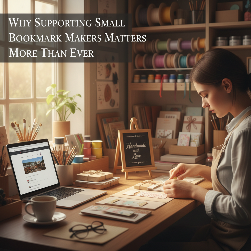 Why Supporting Small Bookmark Makers Matters More Than Ever