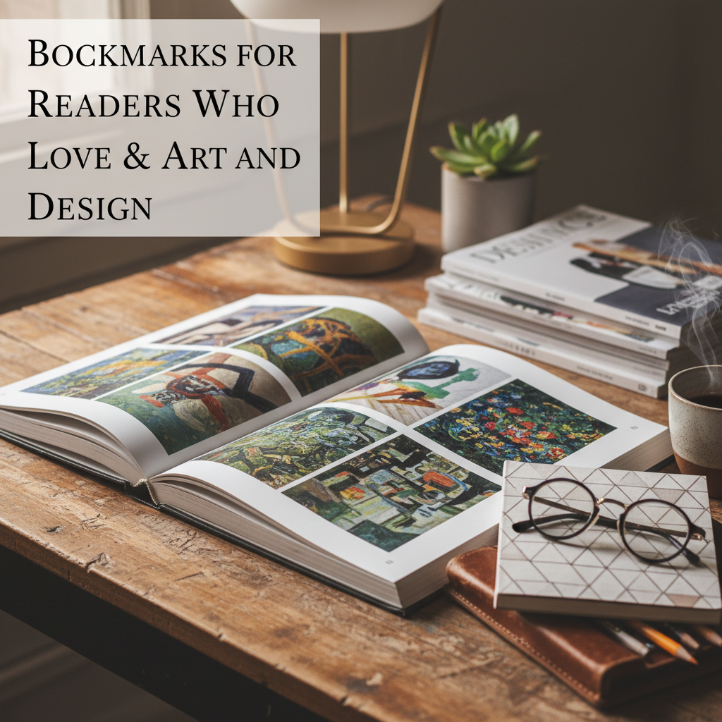 Bookmarks for Readers Who Love Art and Design