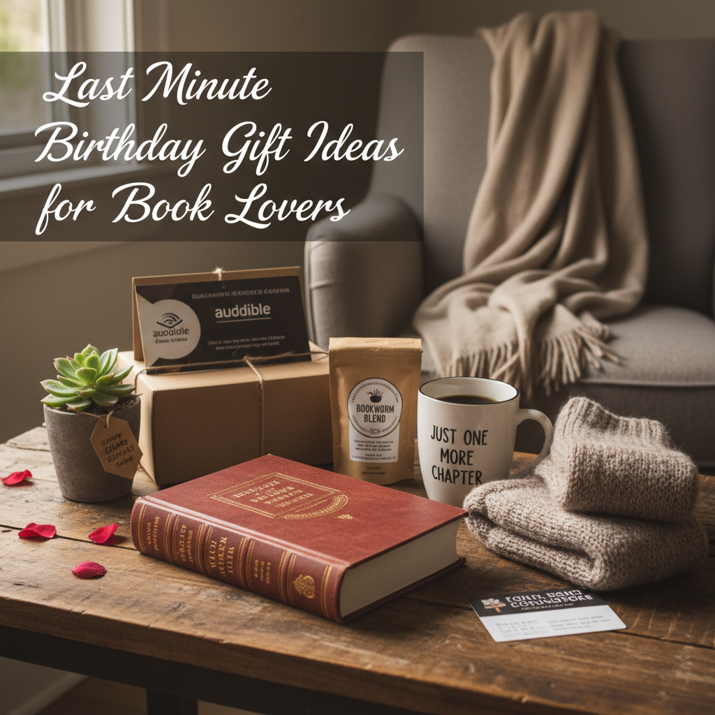 Last Minute Birthday Gift Ideas for Book Lovers