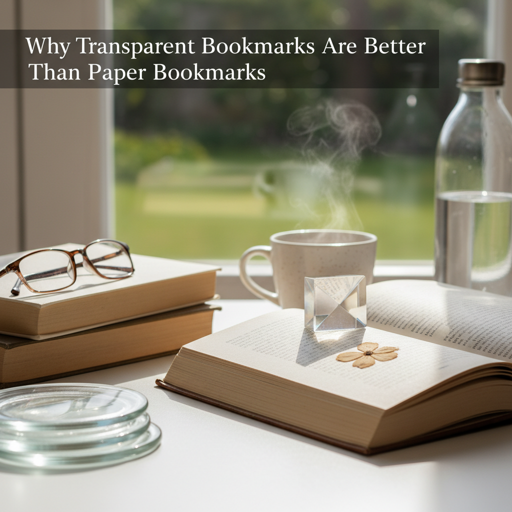 Why Transparent Bookmarks Are Better Than Paper Bookmarks