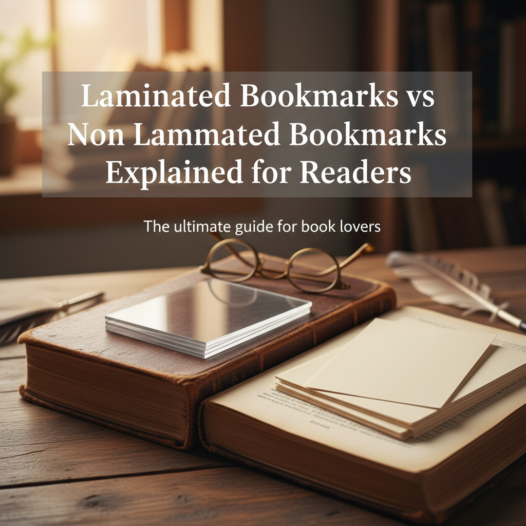 Laminated Bookmarks vs Non Laminated Bookmarks Explained for Readers