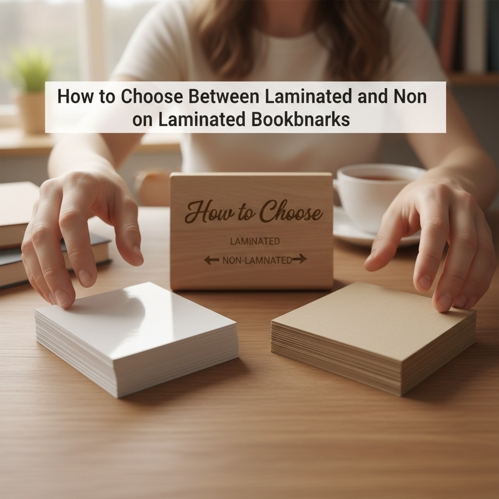 How to Choose Between Laminated and Non Laminated Bookmarks