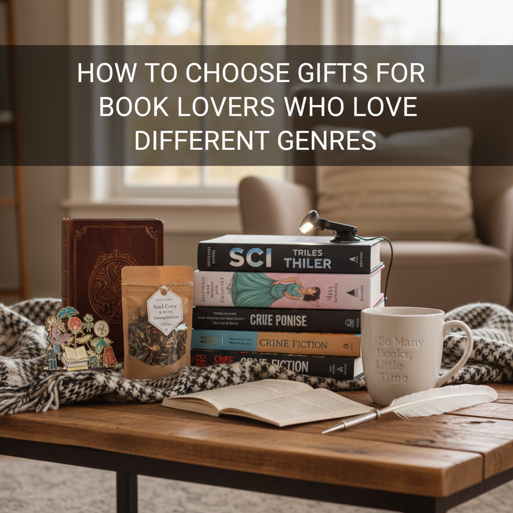 How to Choose Gifts for Book Lovers Who Love Different Genres