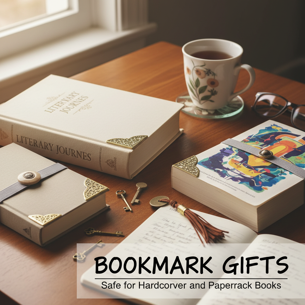 Bookmark Gifts That Are Safe for Hardcover and Paperback Books