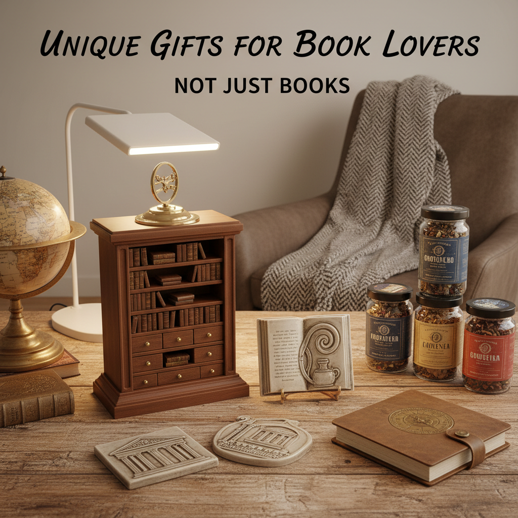 Unique Gifts for Book Lovers That Are Not Just Books