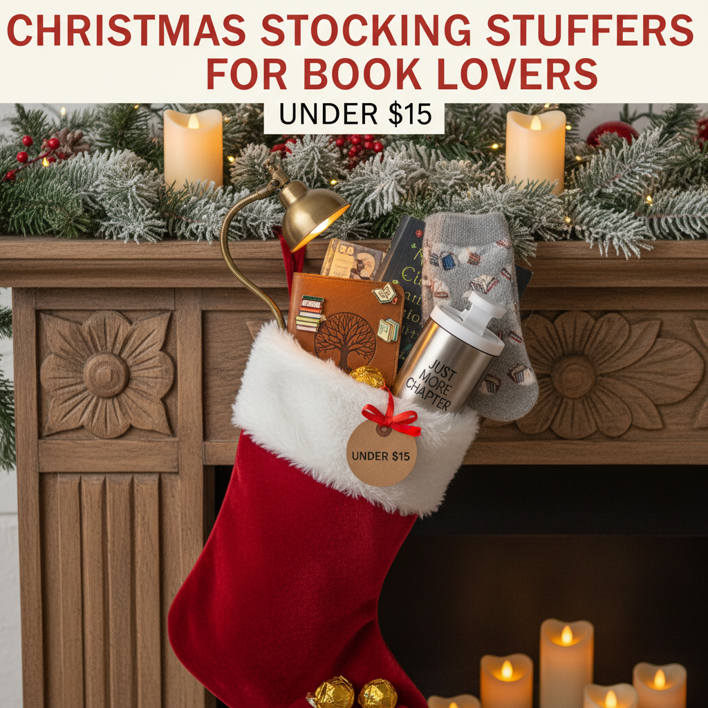 Christmas Stocking Stuffers for Book Lovers Under $15
