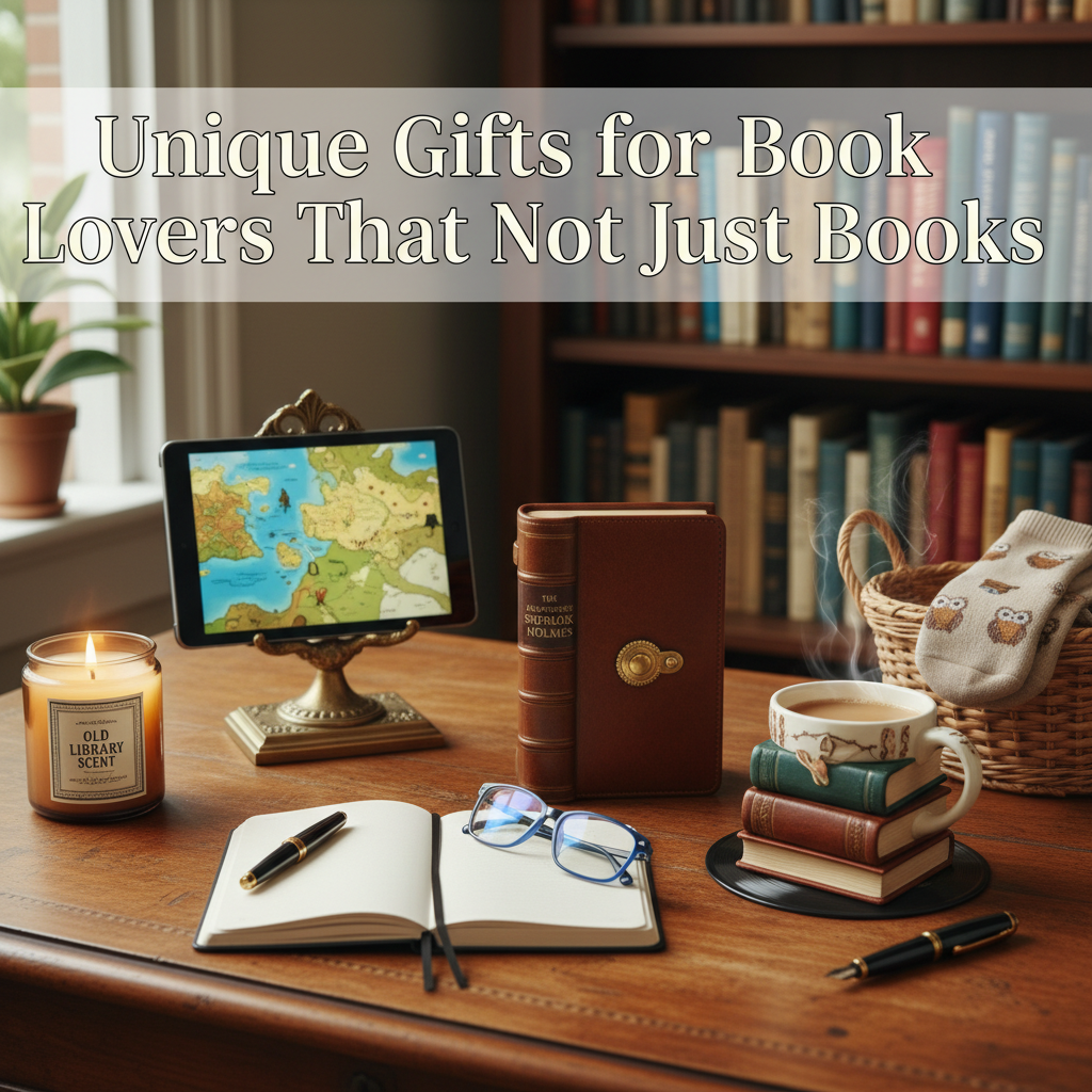 Unique Gifts for Book Lovers That Are Not Just Books