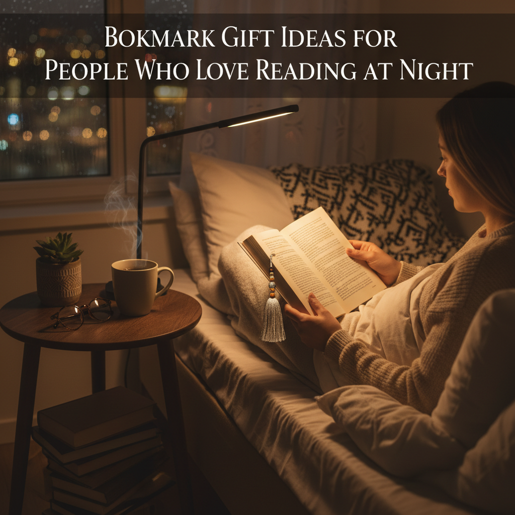 Bookmark Gift Ideas for People Who Love Reading at Night