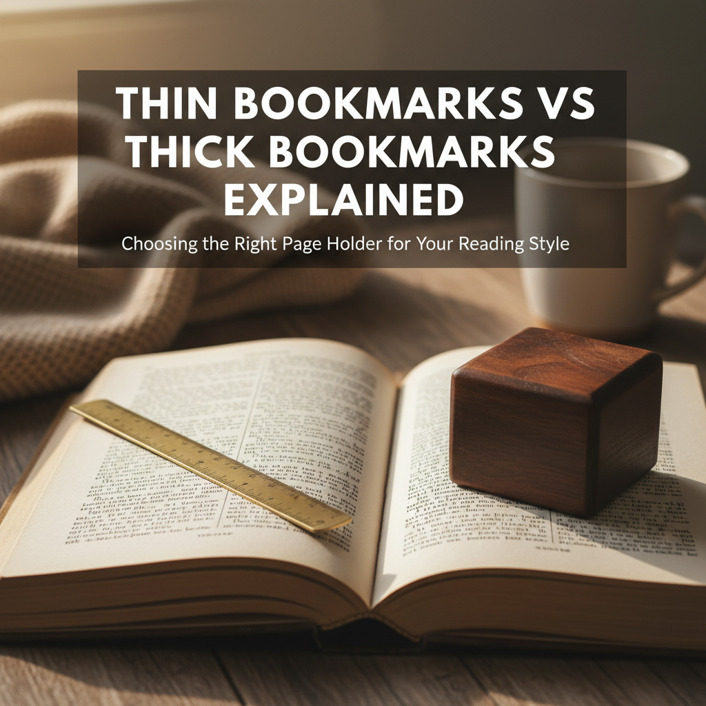 Thin Bookmarks vs Thick Bookmarks Explained
