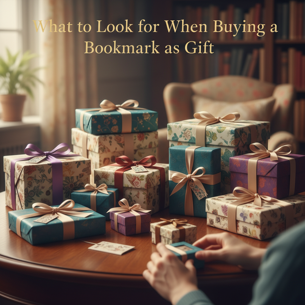 What to Look for When Buying a Bookmark as a Gift