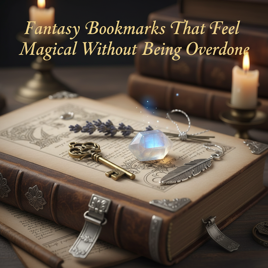 Fantasy Bookmarks That Feel Magical Without Being Overdone