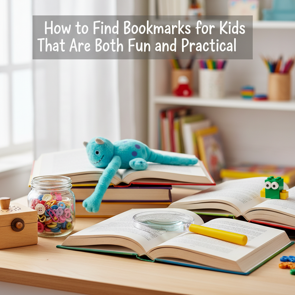 How to Find Bookmarks for Kids That Are Both Fun and Practical
