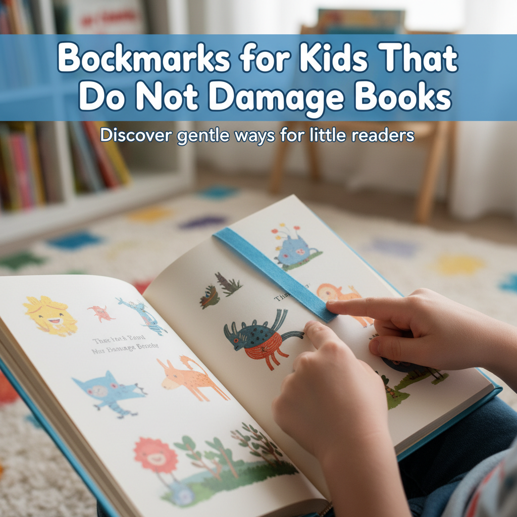 Bookmarks for Kids That Do Not Damage Books