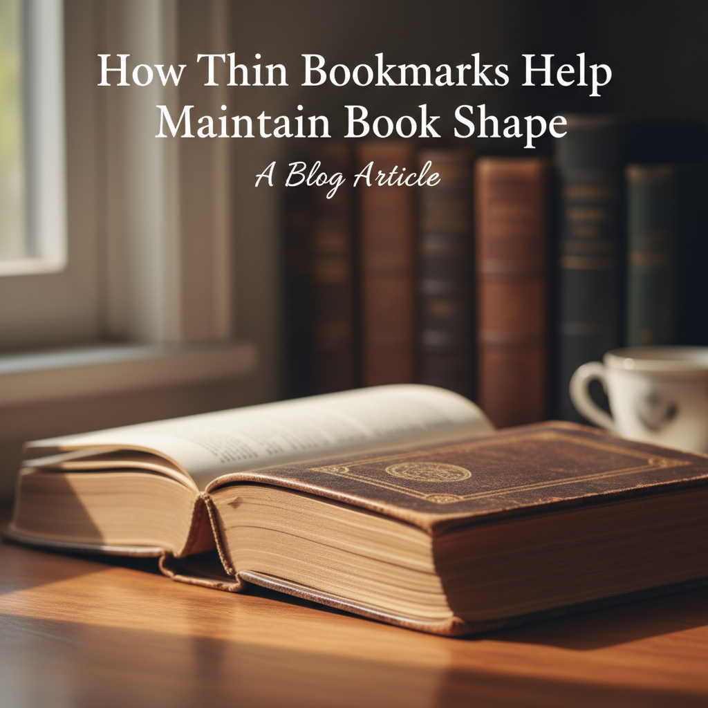 How Thin Bookmarks Help Maintain Book Shape
