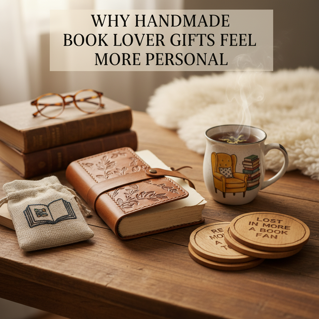 Why Handmade Book Lover Gifts Feel More Personal