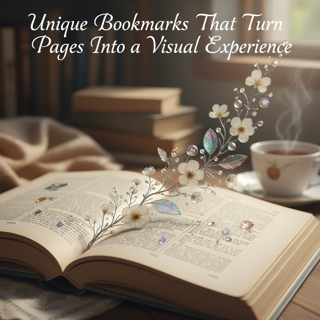 Unique Bookmarks That Turn Pages Into a Visual Experience