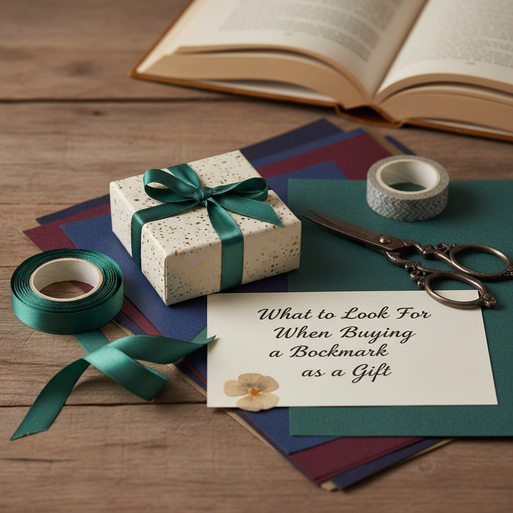 What to Look for When Buying a Bookmark as a Gift