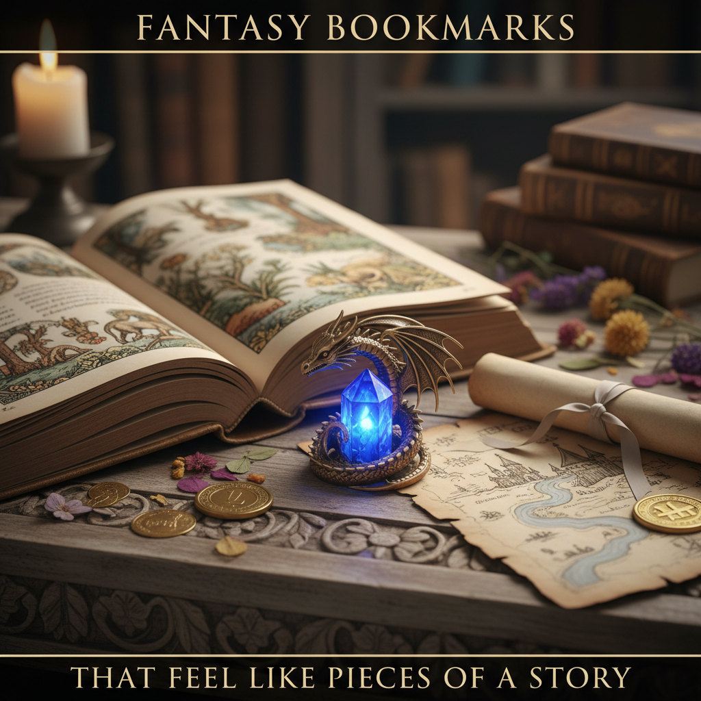 Fantasy Bookmarks That Feel Like Pieces of a Story