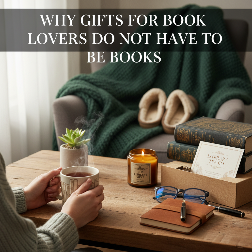 Why Gifts for Book Lovers Do Not Have to Be Books
