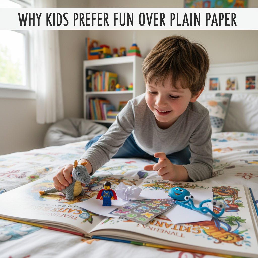 Why Kids Prefer Fun Bookmarks Over Plain Paper