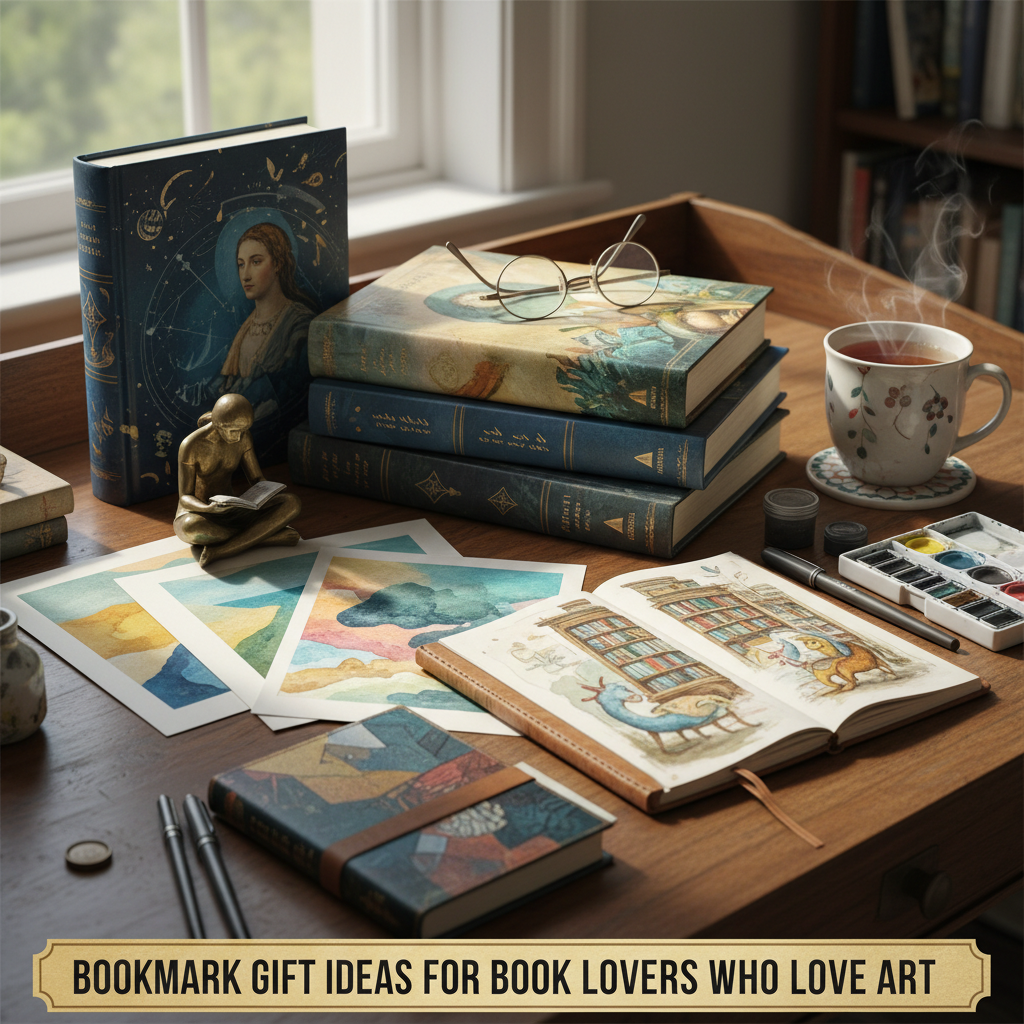 Bookmark Gift Ideas for Book Lovers Who Love Art