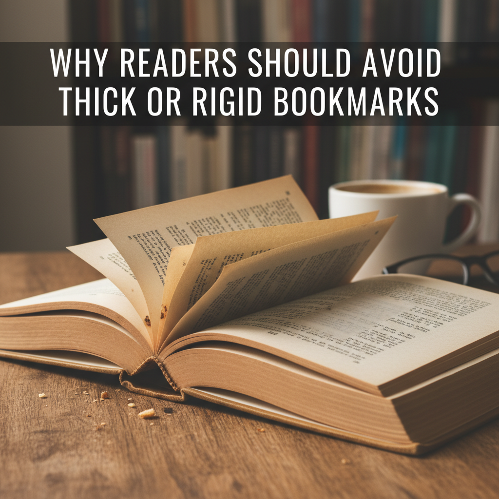 Why Readers Should Avoid Thick or Rigid Bookmarks