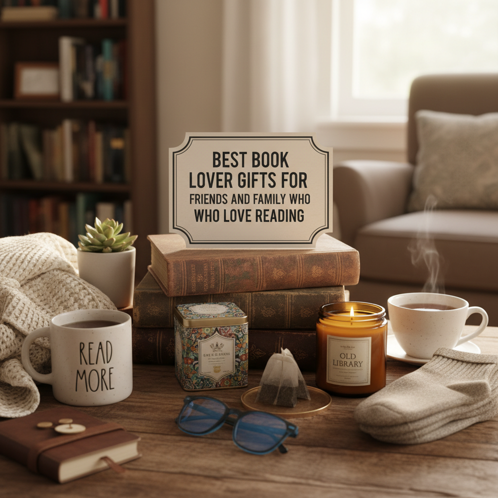 Best Book Lover Gifts for Friends and Family Who Love Reading