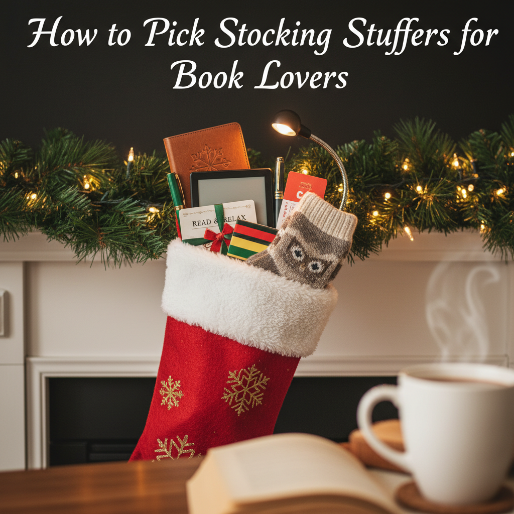 How to Pick Stocking Stuffers for Book Lovers