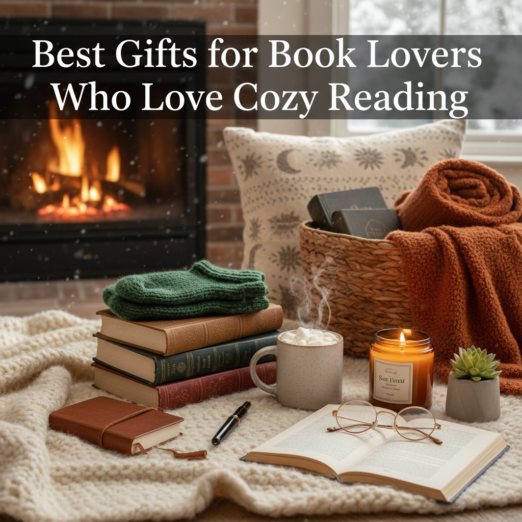 Best Gifts for Book Lovers Who Love Cozy Reading