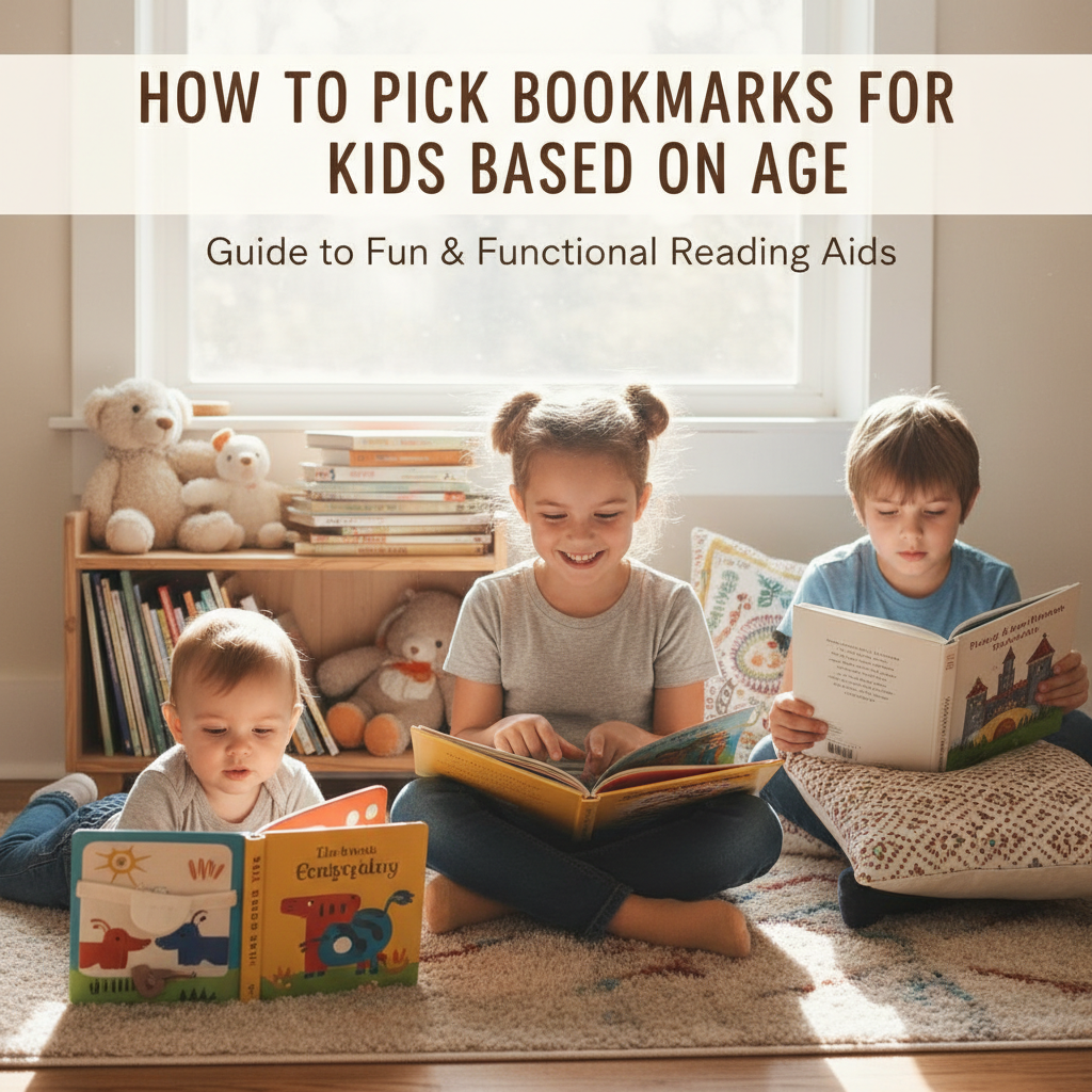 How to Pick Bookmarks for Kids Based on Age