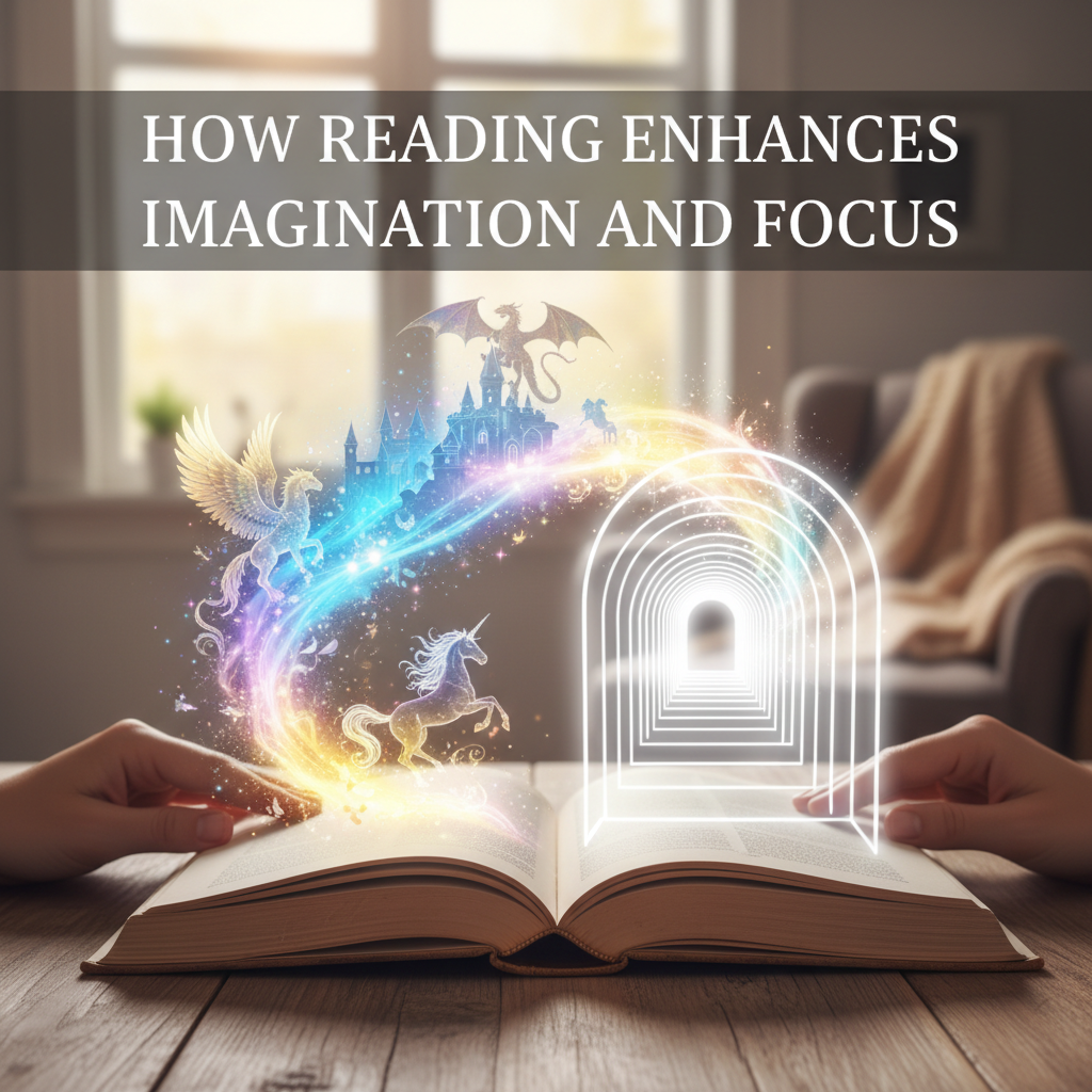 How Reading Enhances Imagination and Focus