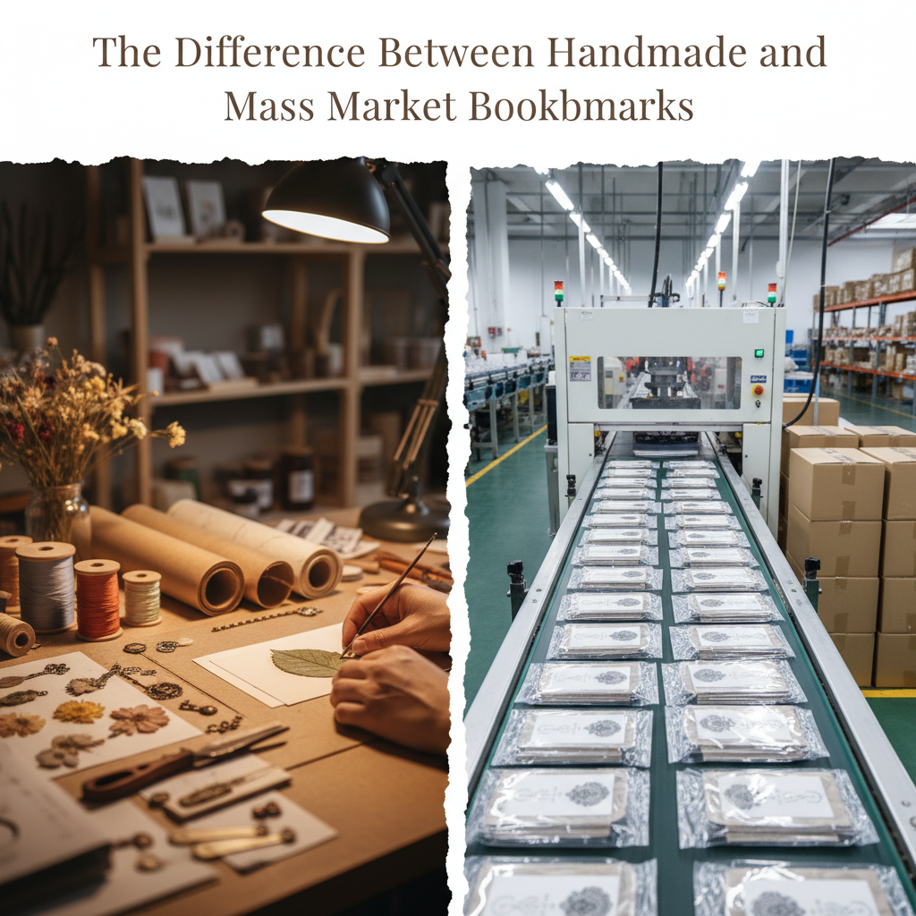 The Difference Between Handmade and Mass Market Bookmarks