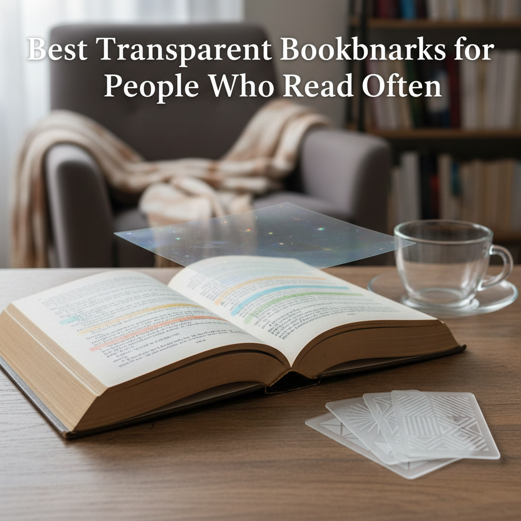 Best Transparent Bookmarks for People Who Read Often