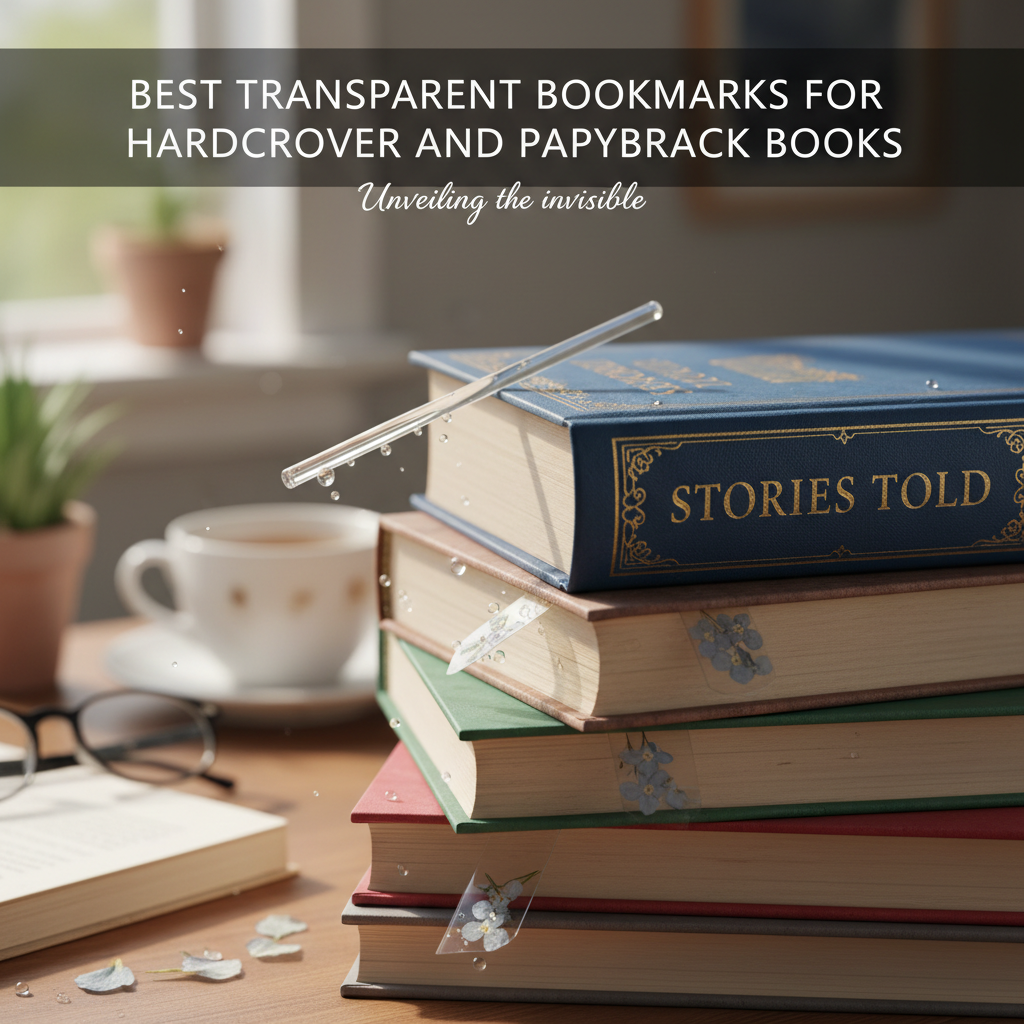 Best Transparent Bookmarks for Hardcover and Paperback Books