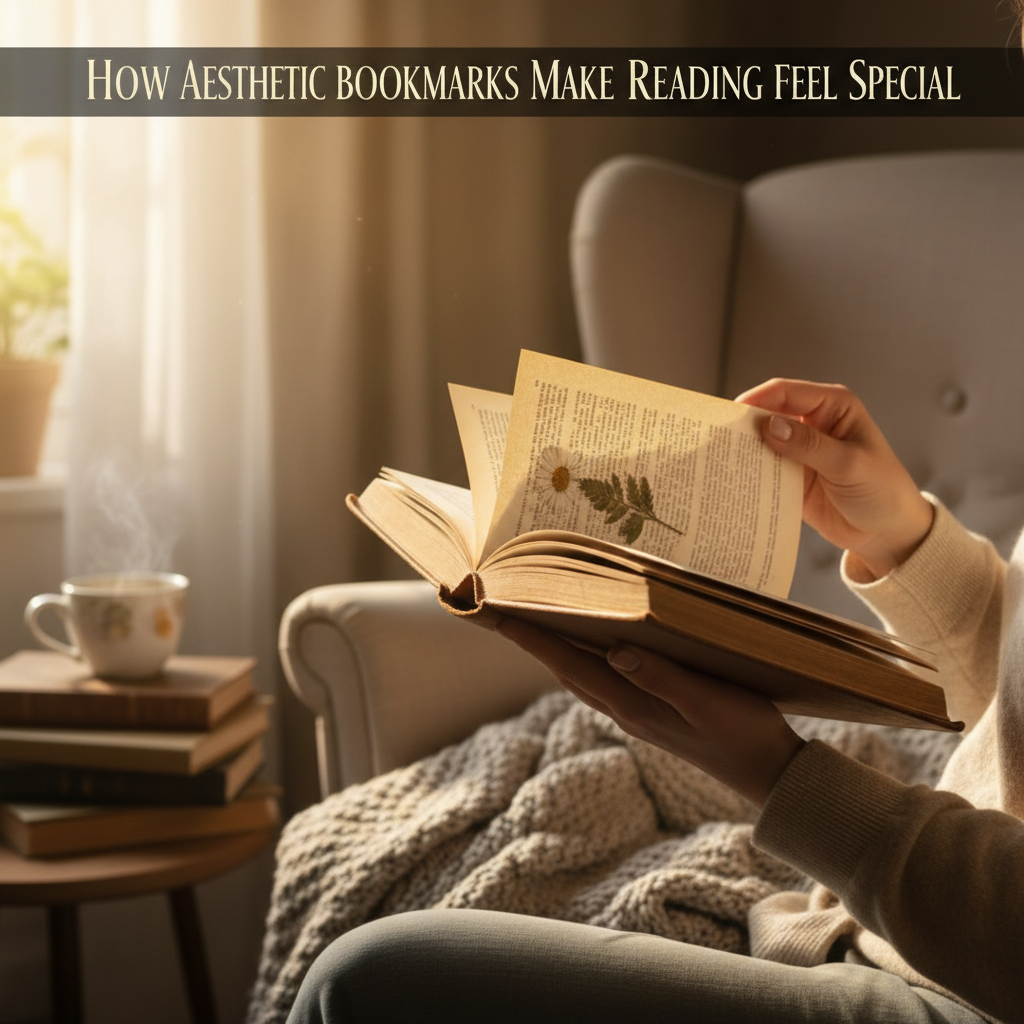 How Aesthetic Bookmarks Make Reading Feel Special