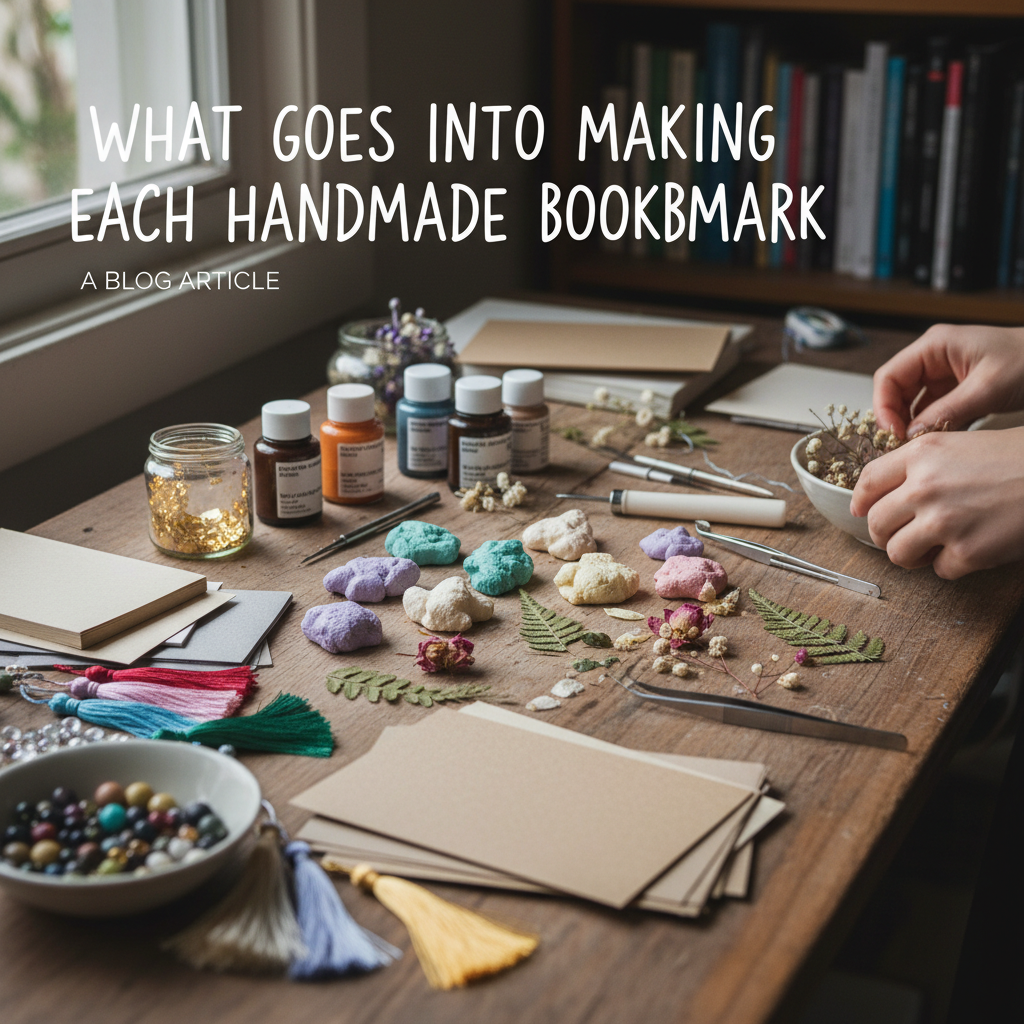 What Goes Into Making Each Handmade Bookmark