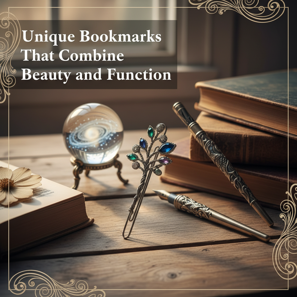 Unique Bookmarks That Combine Beauty and Function