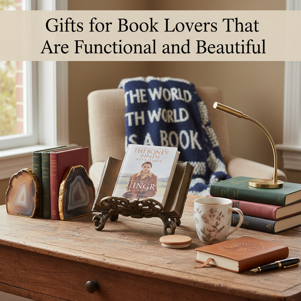 Gifts for Book Lovers That Are Functional and Beautiful