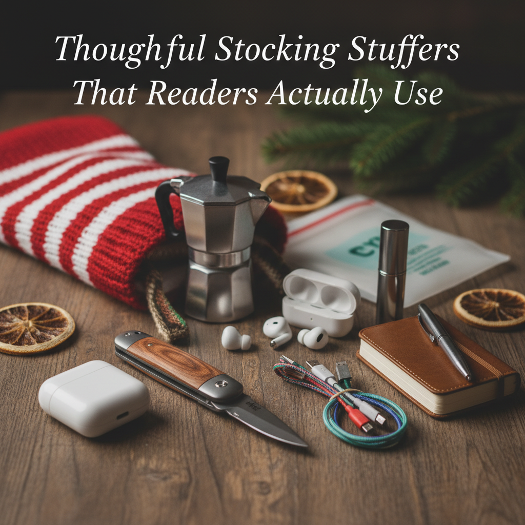 Thoughtful Stocking Stuffers That Readers Actually Use
