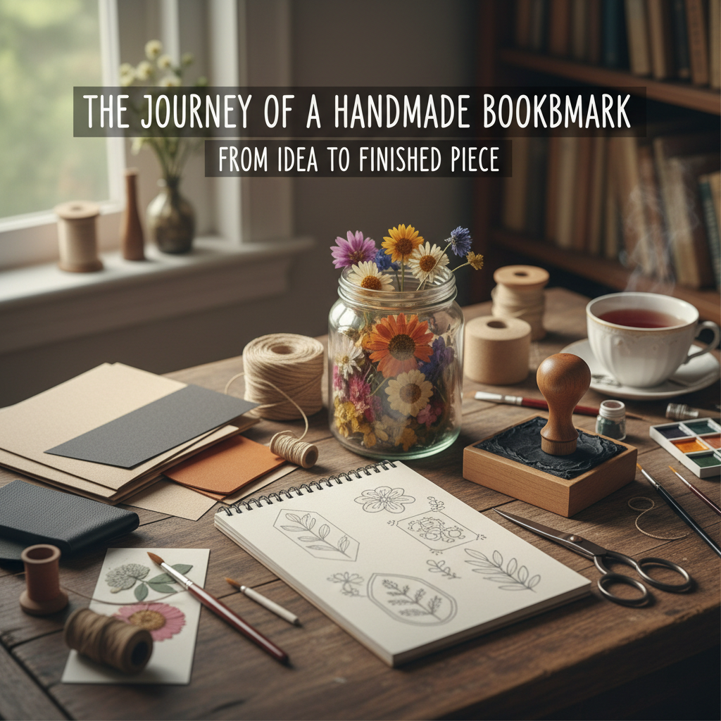 The Journey of a Handmade Bookmark From Idea to Finished Piece