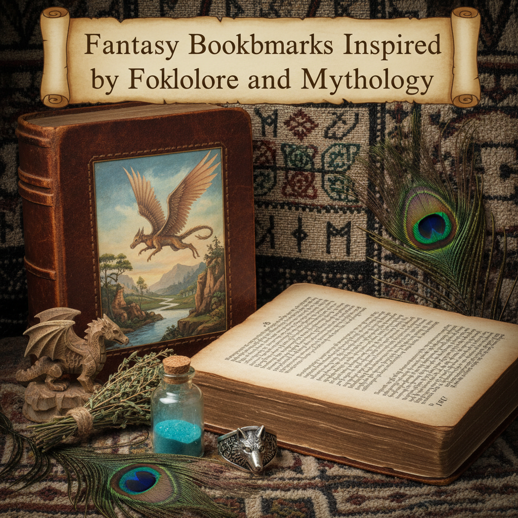 Fantasy Bookmarks Inspired by Folklore and Mythology