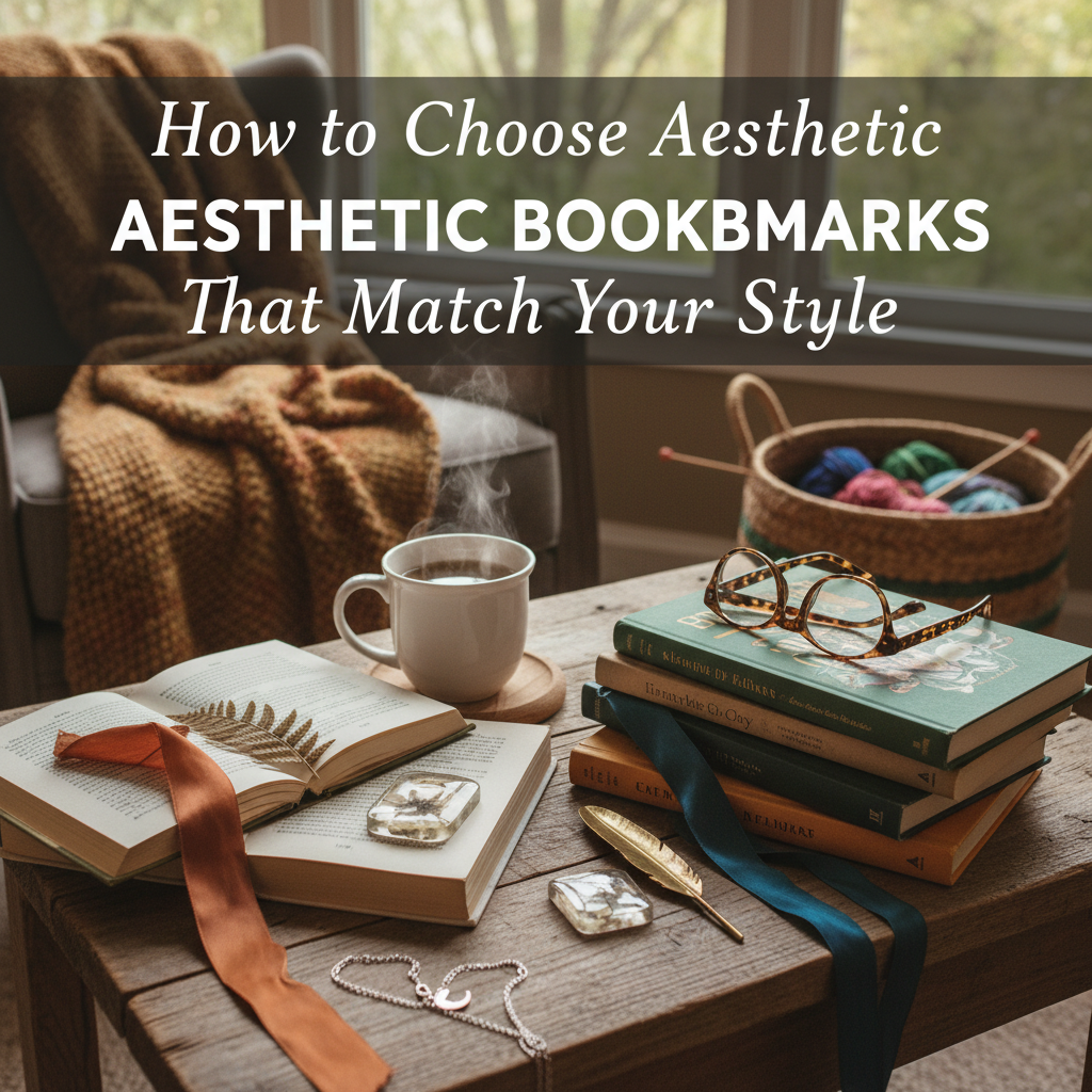 How to Choose Aesthetic Bookmarks That Match Your Style