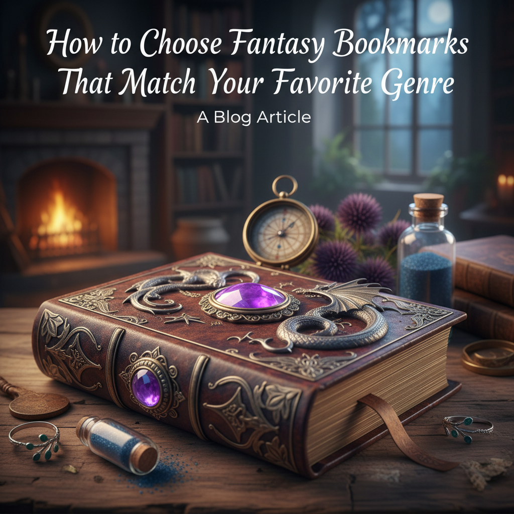 How to Choose Fantasy Bookmarks That Match Your Favorite Genre