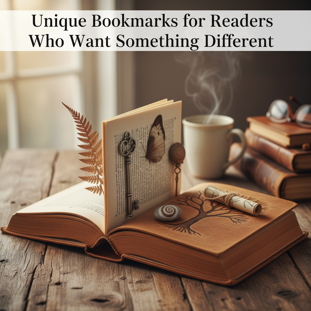 Unique Bookmarks for Readers Who Want Something Different
